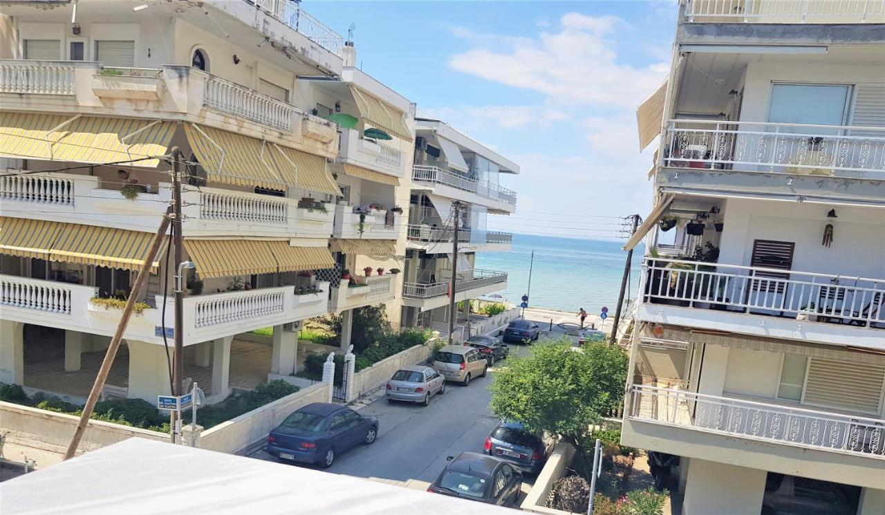 Perea Beach And Sea View Apartment Peraía Exterior foto